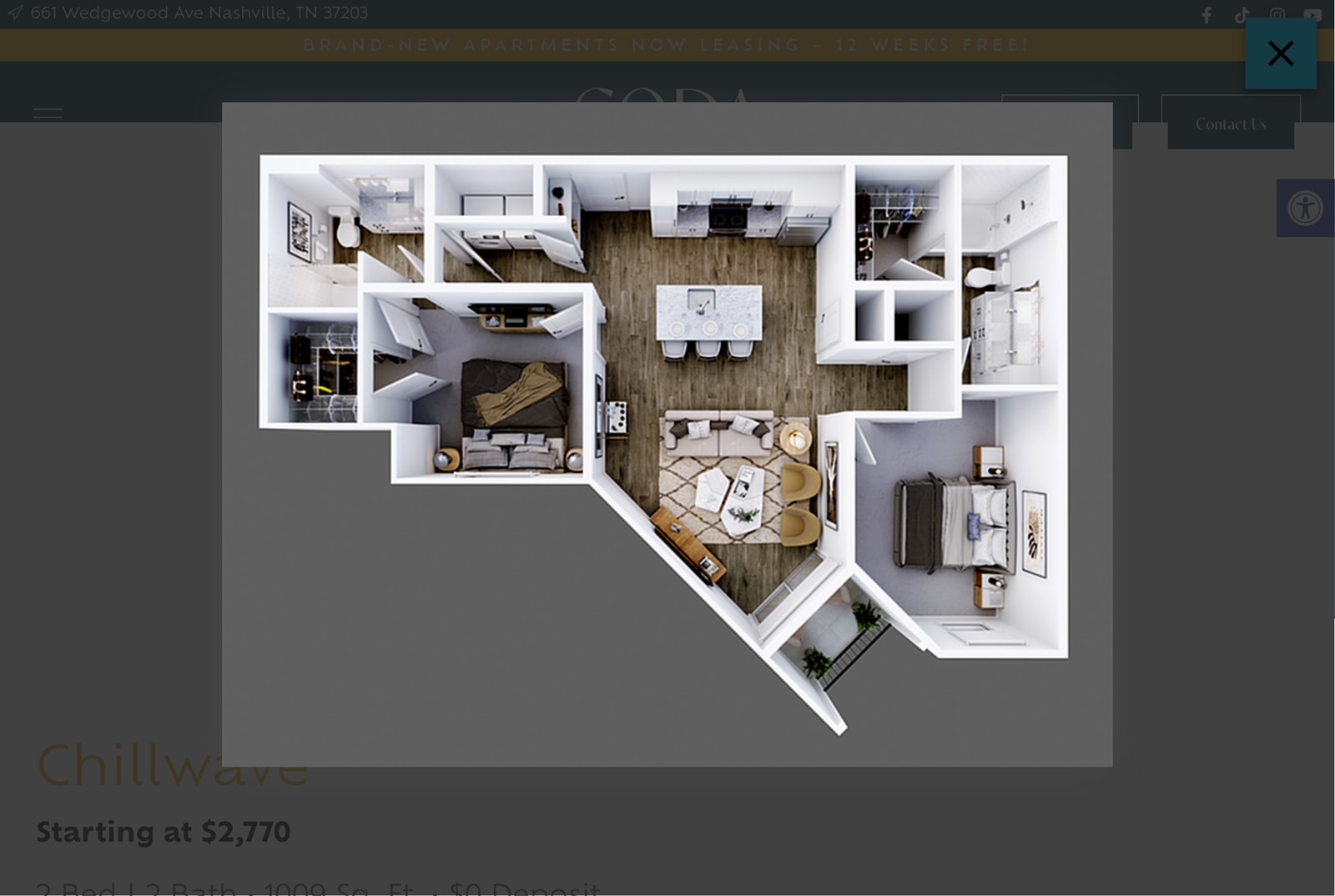 CODA Wedgewood Houston Luxury Apartments photo 53