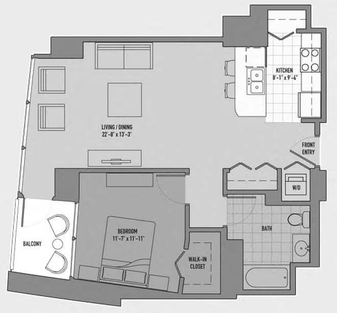 F floor plan