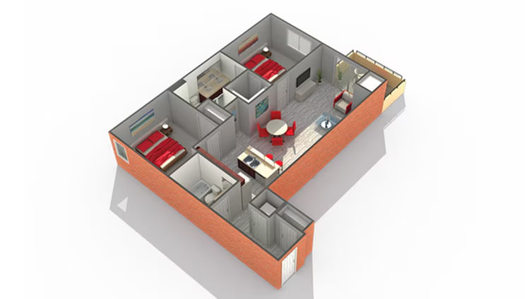 Clark floor plan