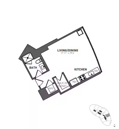 Studio-S3 floor plan