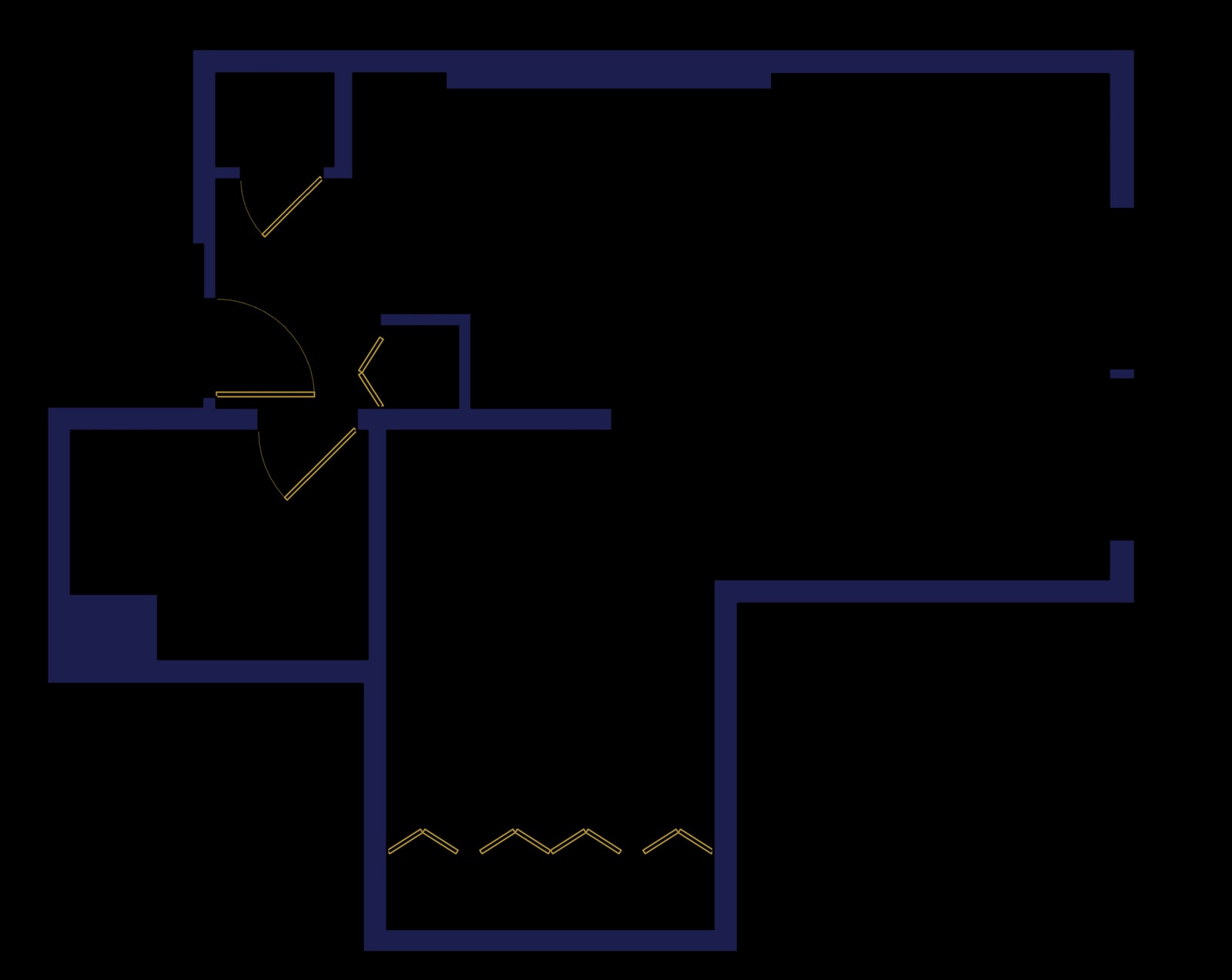 1 Bedroom E floor plan