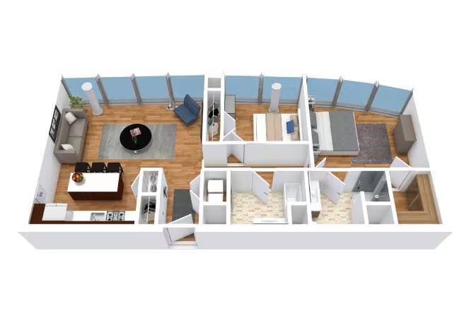 B7 floor plan