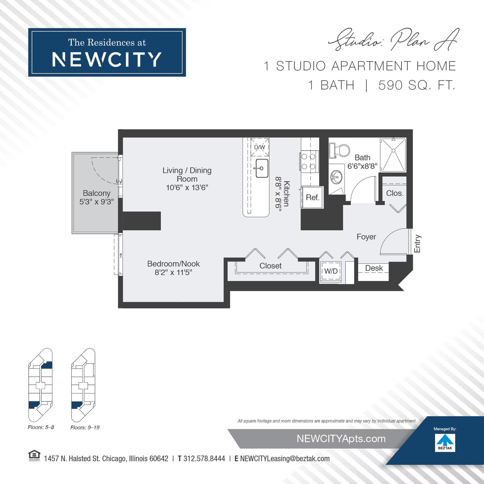 Studio floor plan