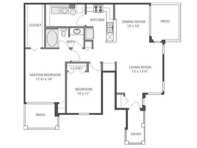Holly floor plan
