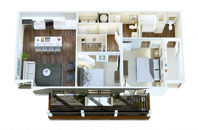 Elm floor plan