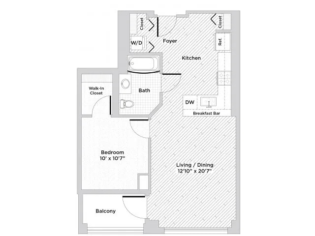A1 floor plan