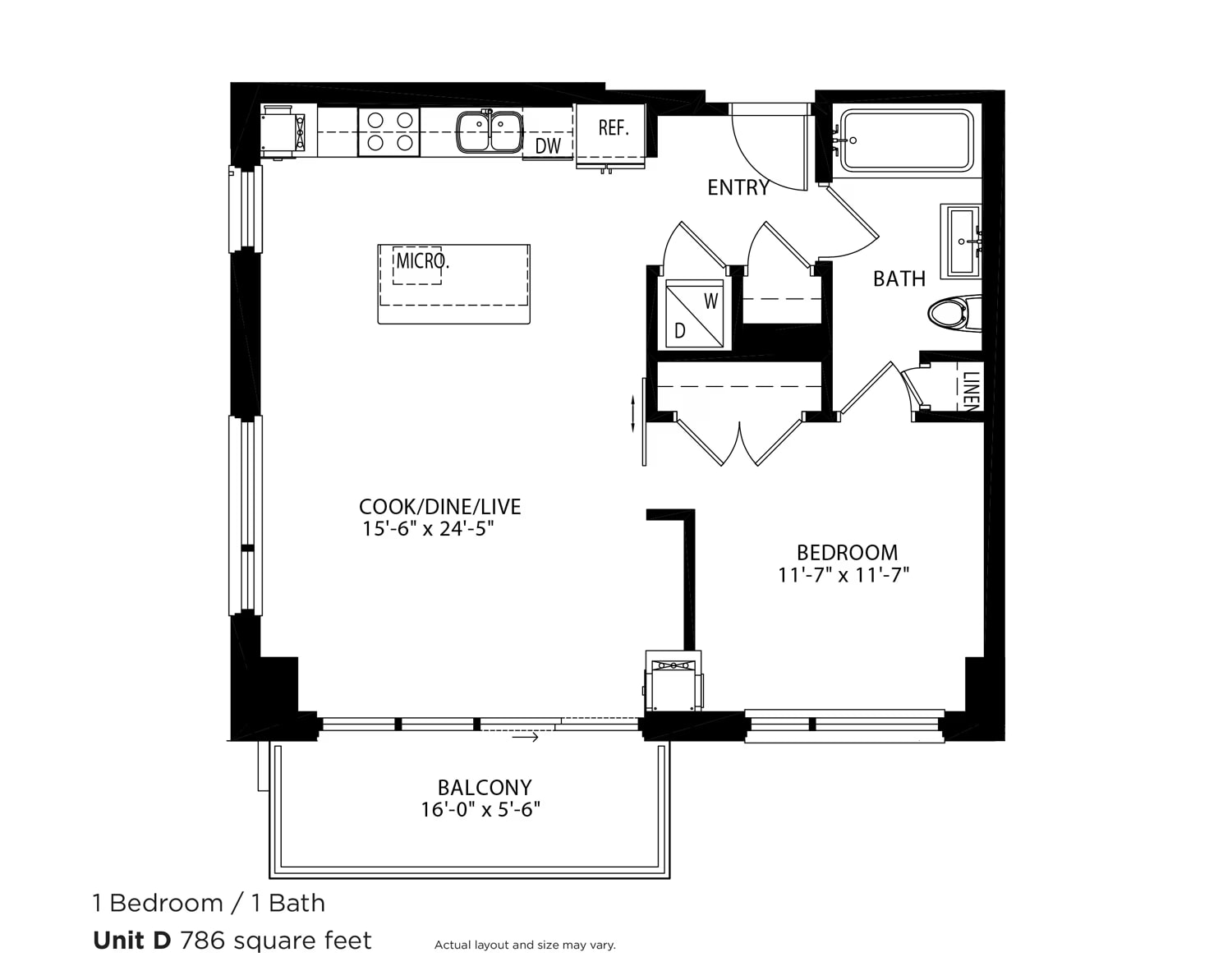 D floor plan