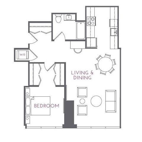 1F floor plan