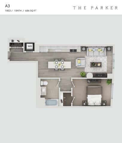 A3 floor plan