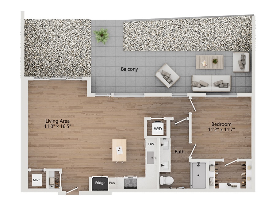 A7 floor plan