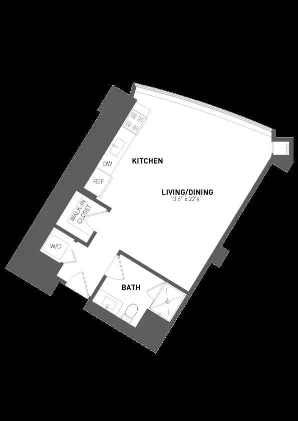 Studio-S1 floor plan
