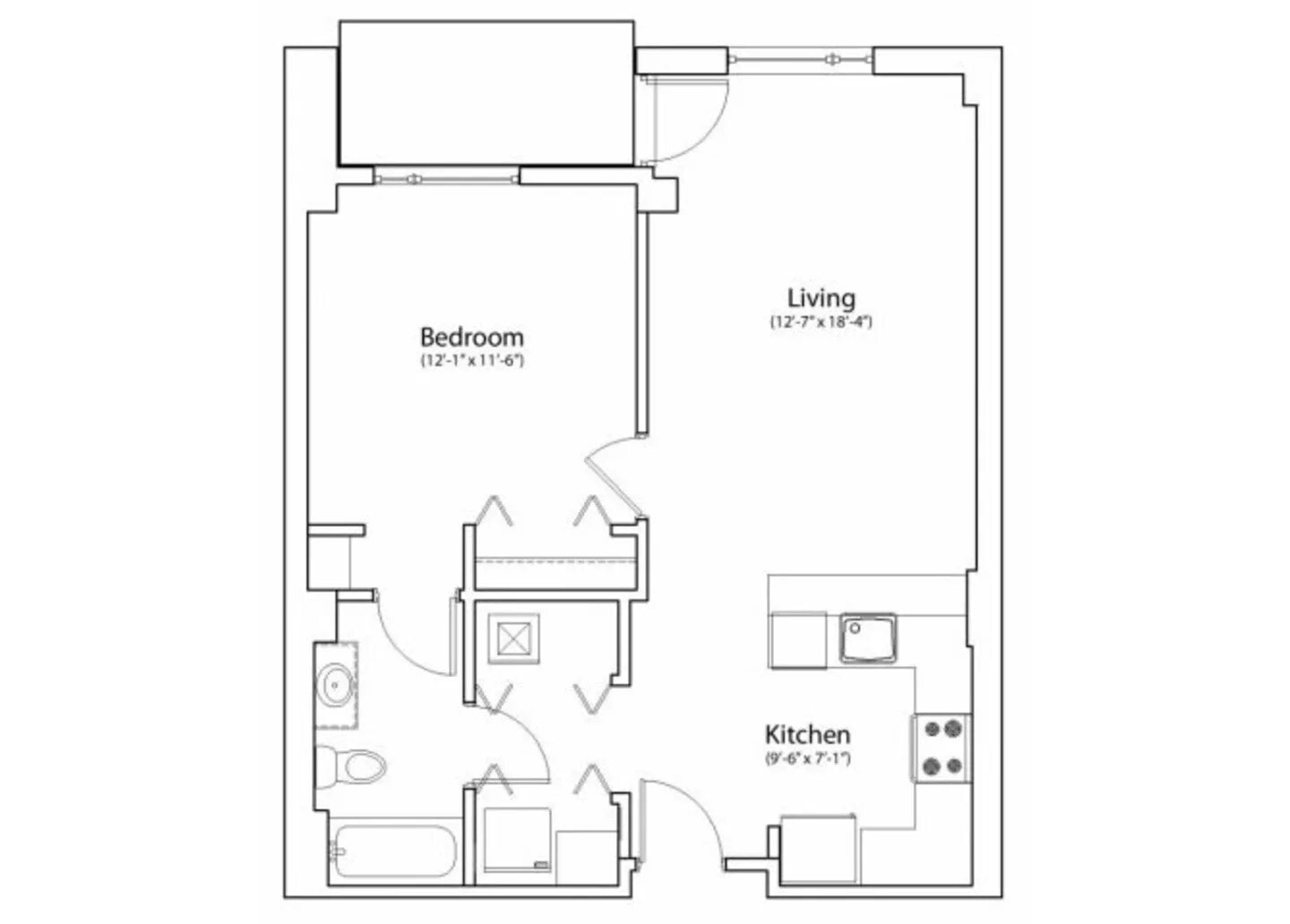 A1 floor plan