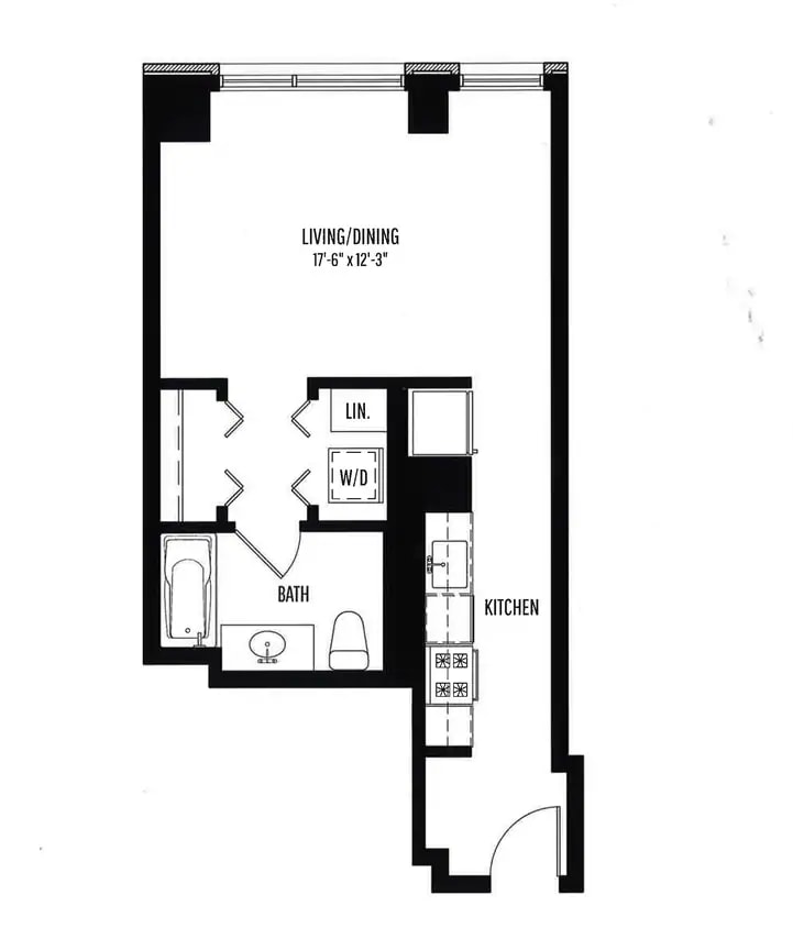Studio floor plan