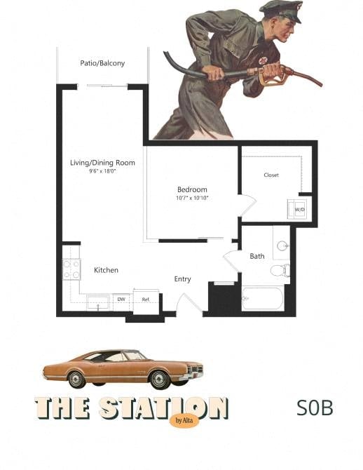S0-B floor plan