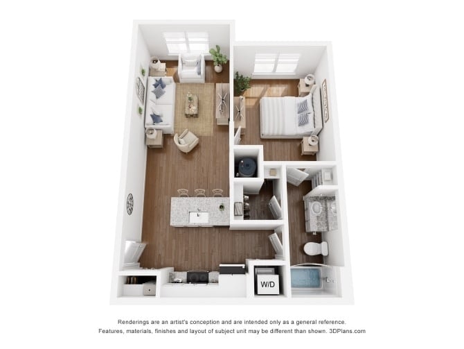 A1 floor plan