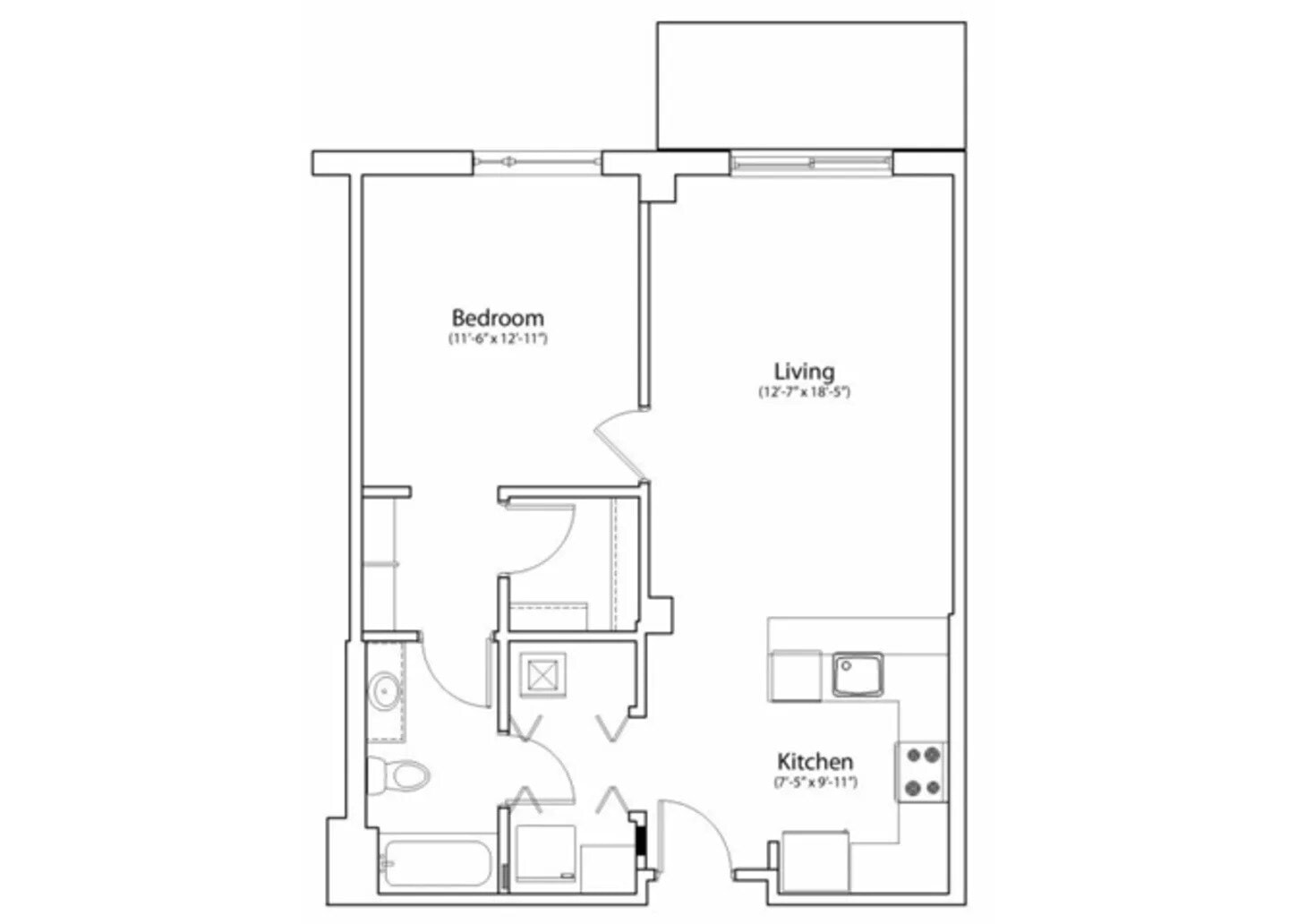 A2 floor plan