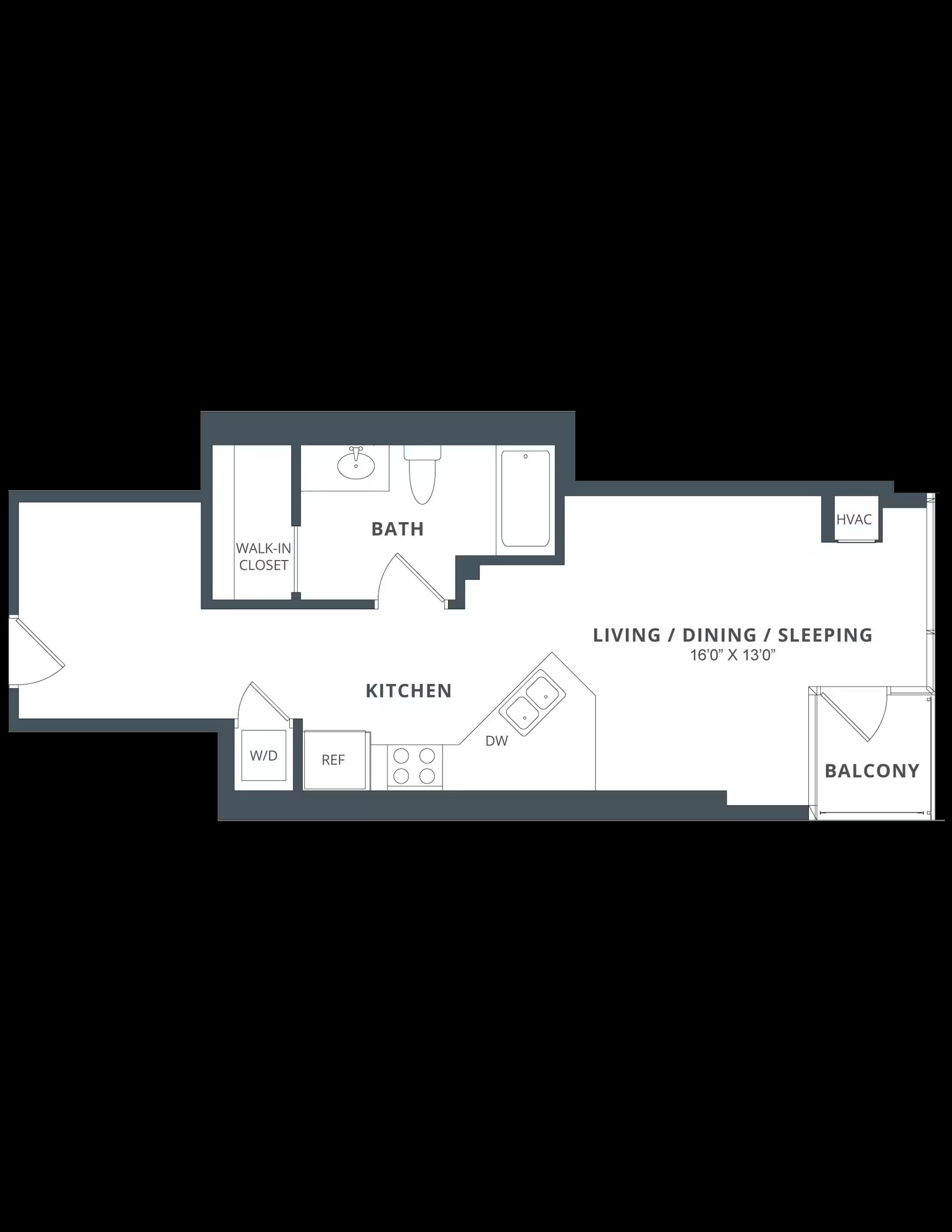 Studio-S8 floor plan