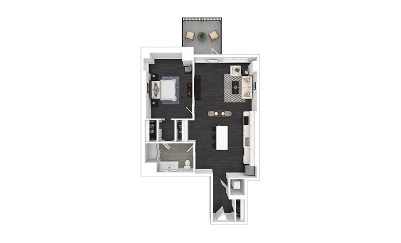 A7 - Kinzie floor plan