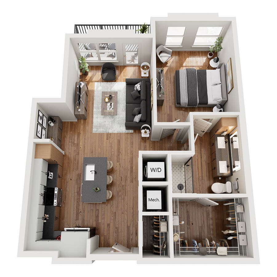 A7 floor plan
