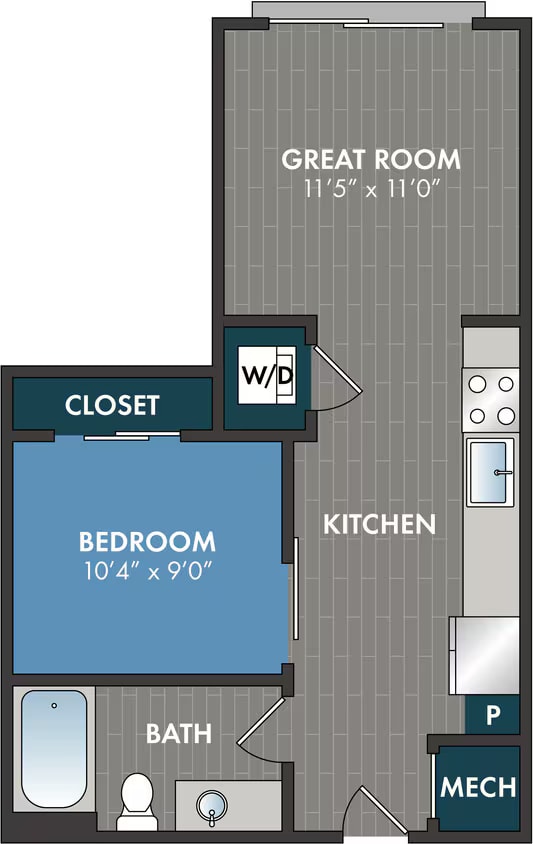 Allegheny floor plan