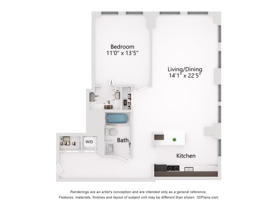 A4  floor plan