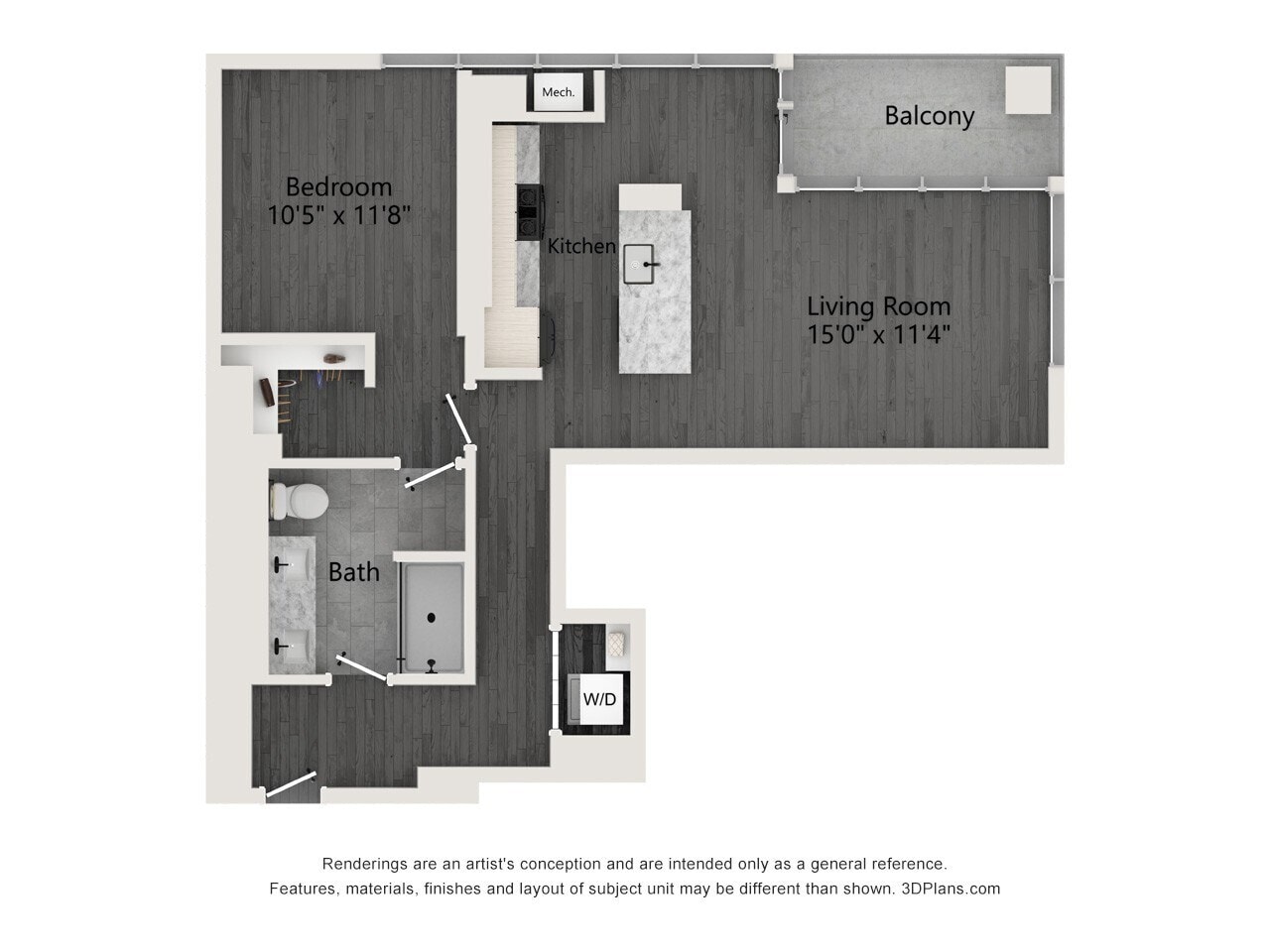 A6 floor plan
