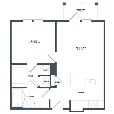 A3 floor plan