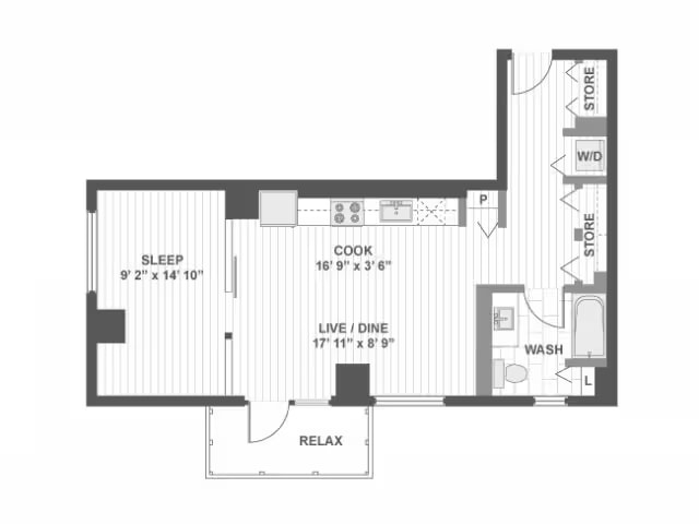 E210 floor plan