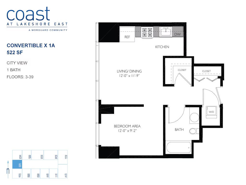 Cx1A floor plan