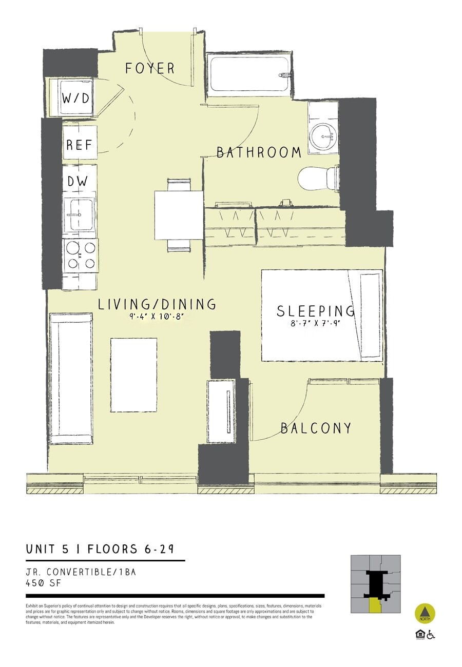 Jr. Convertible 05 floor plan