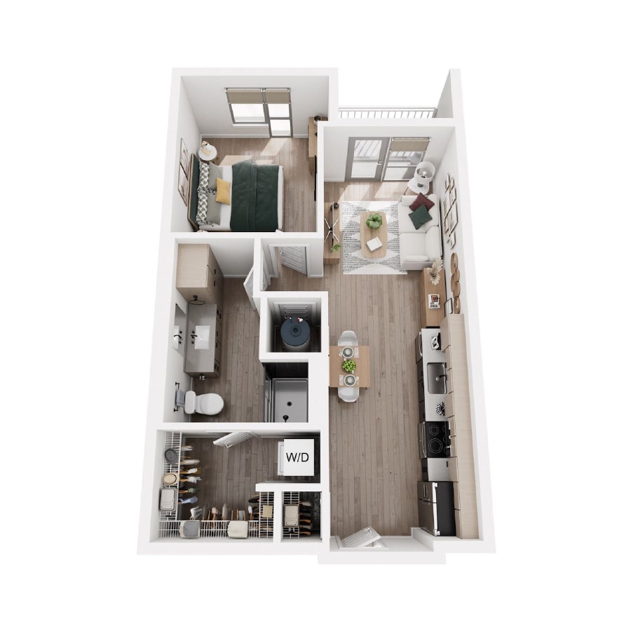A1 floor plan