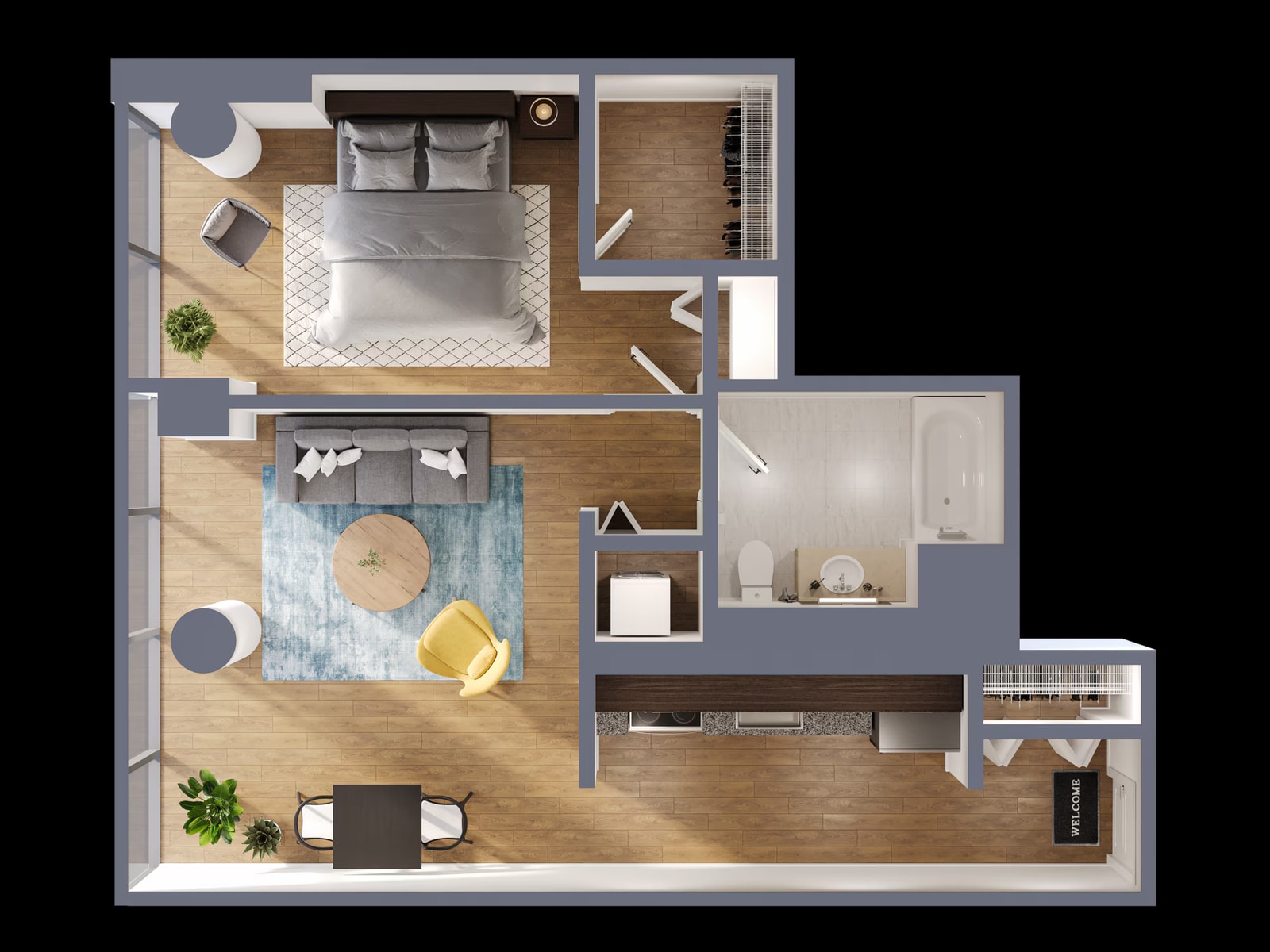 Q floor plan