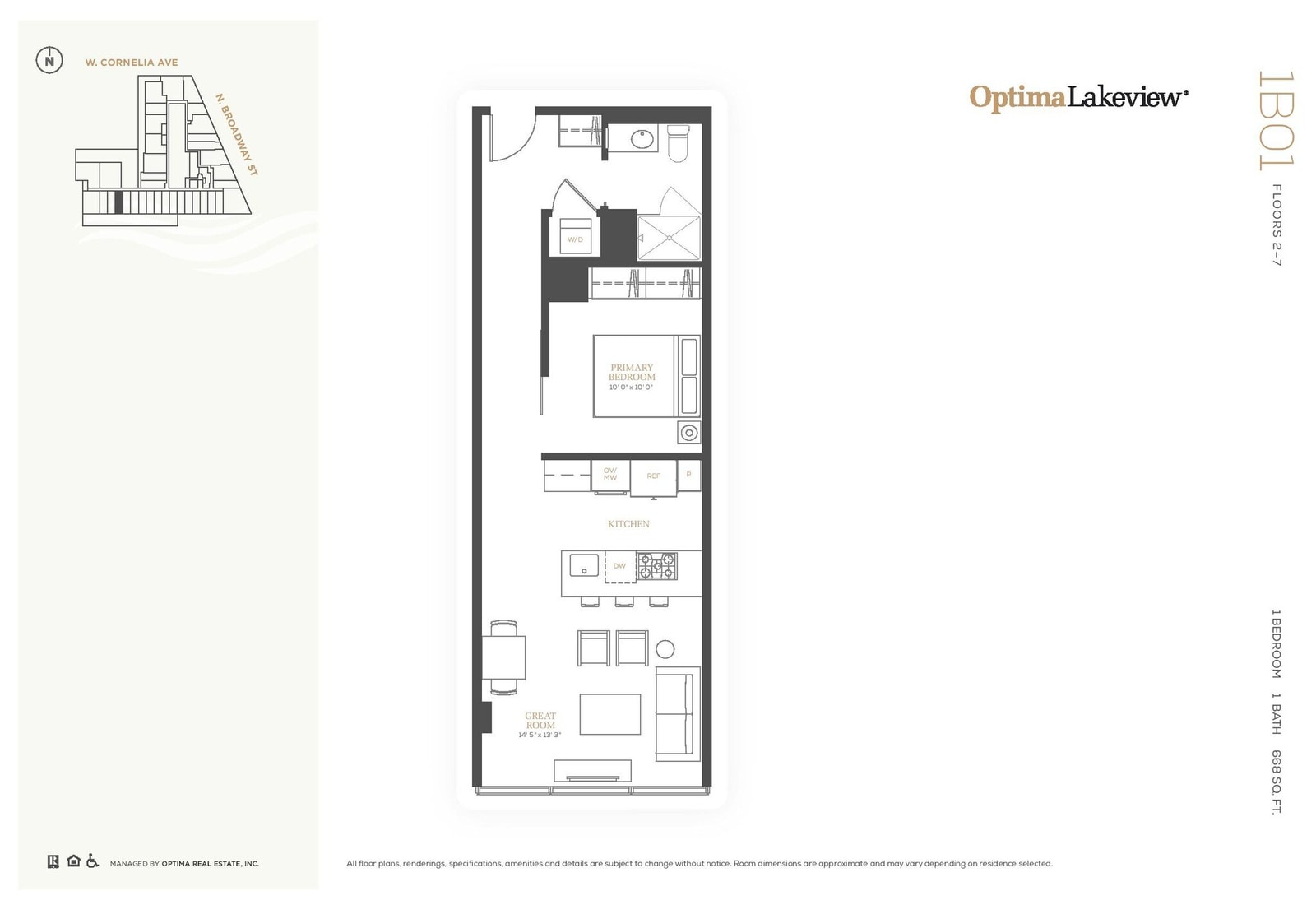 1B01 floor plan