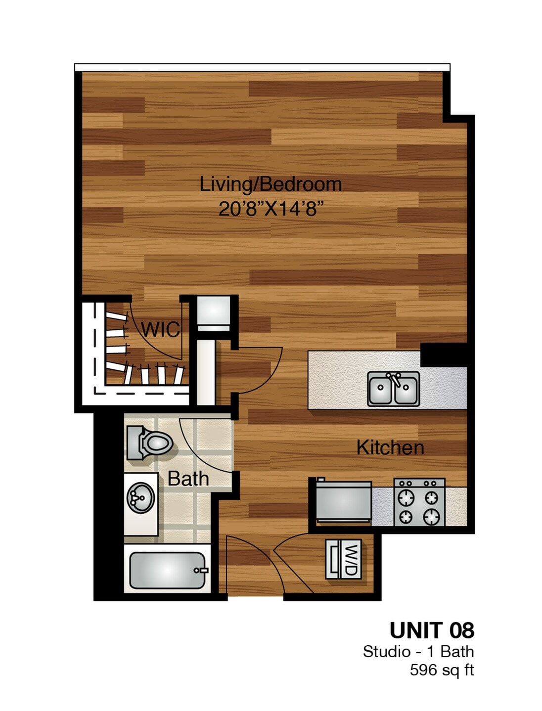Unit 08 floor plan