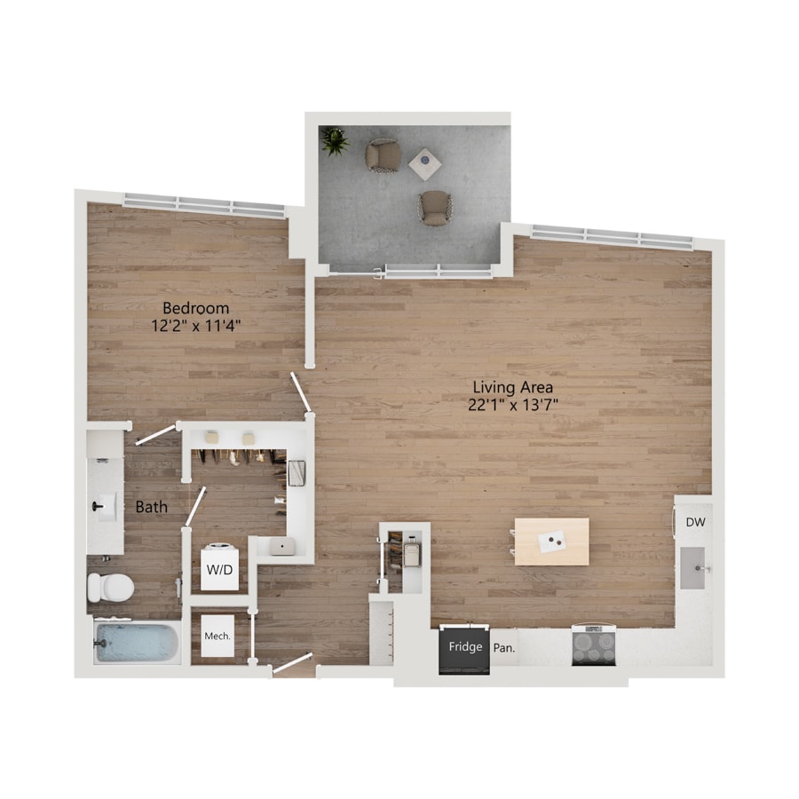 A10 floor plan