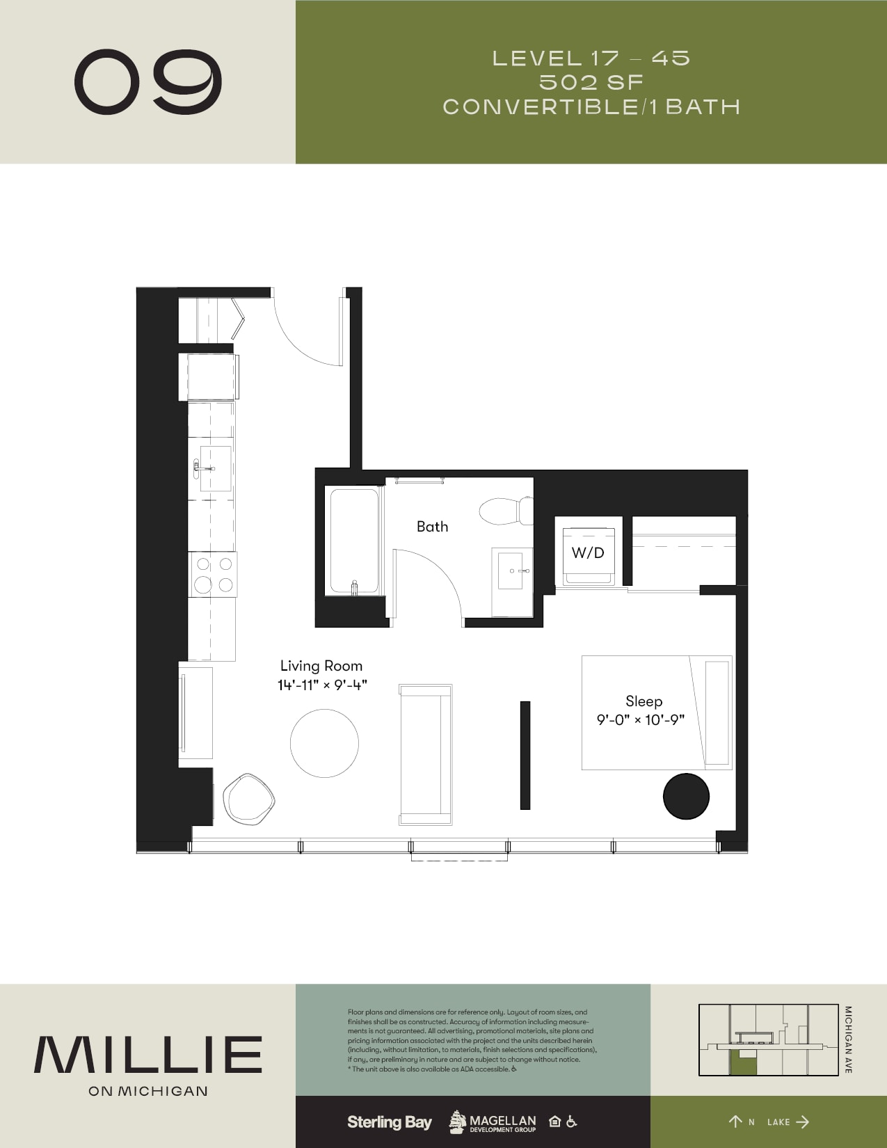 Convertible 09 - Accessible floor plan