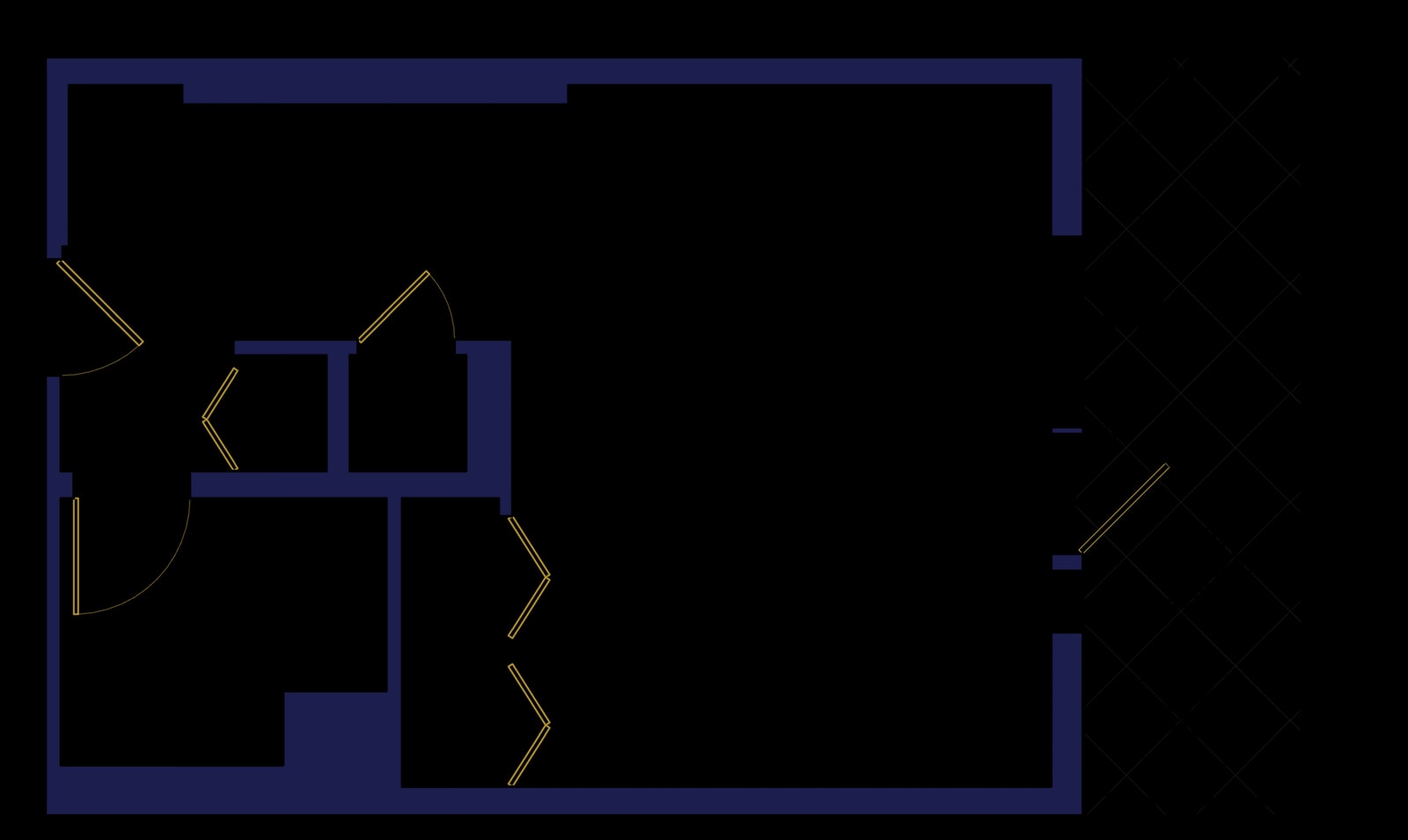 Studio D floor plan
