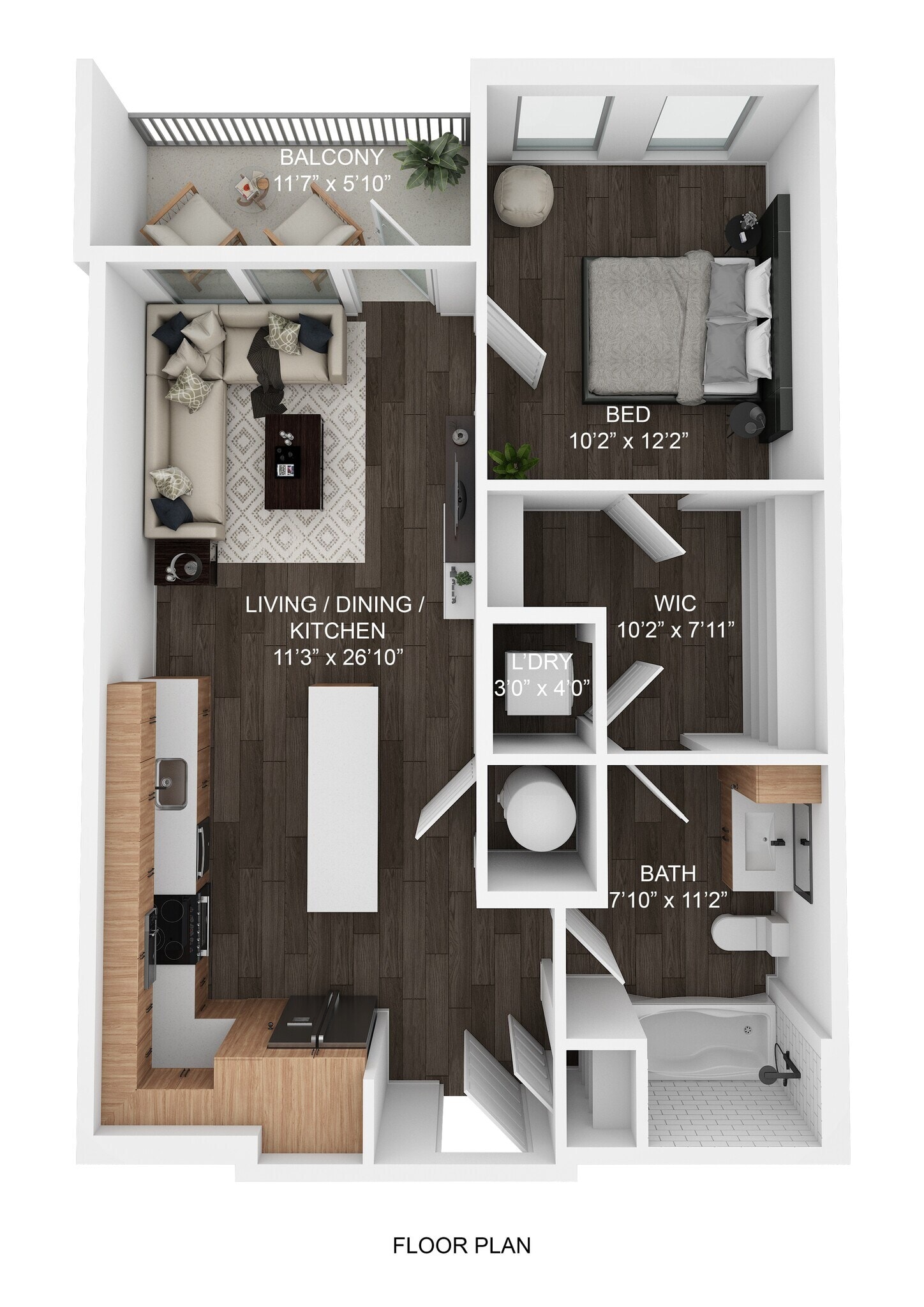 A2 floor plan