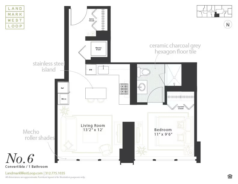 No. 6 floor plan
