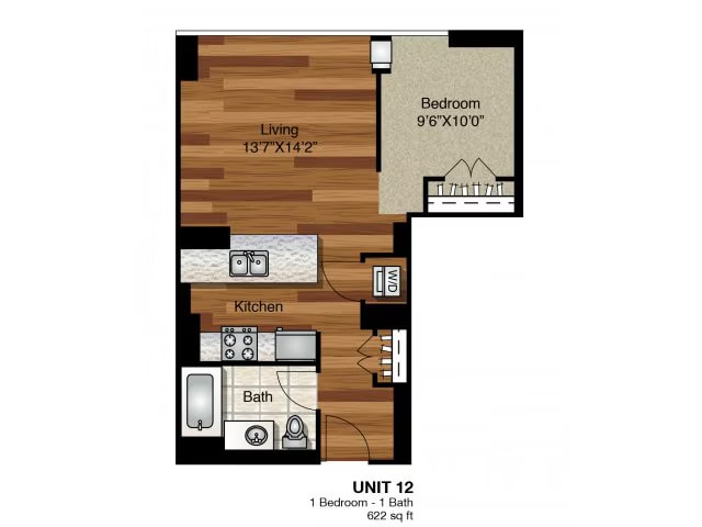 Unit 12 floor plan