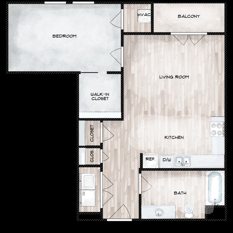 B2 floor plan