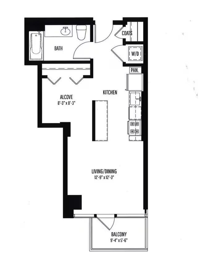 Convertible floor plan