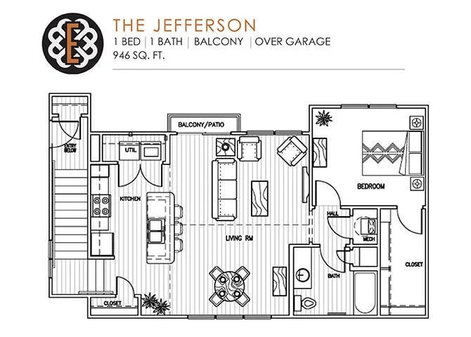 Jefferson floor plan