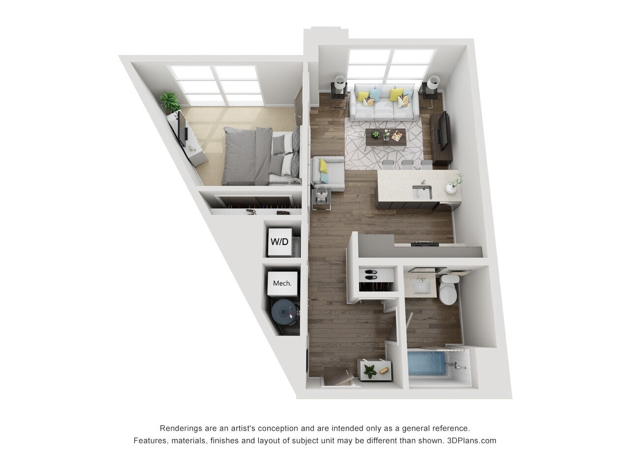 A1 floor plan