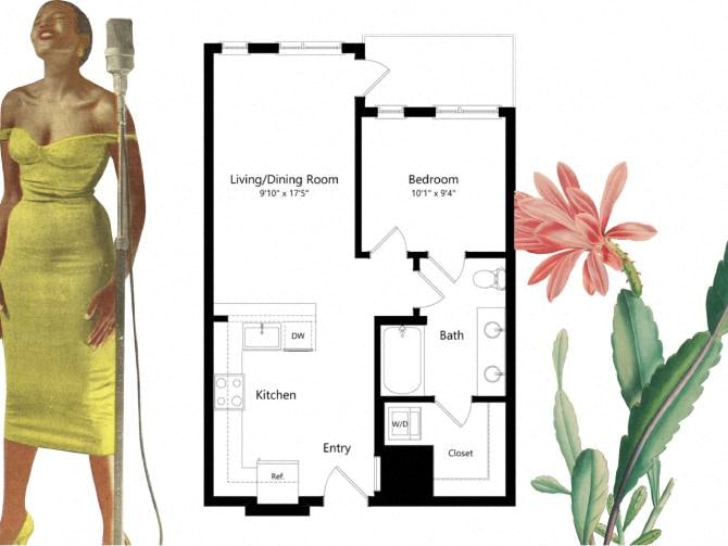 A2 floor plan