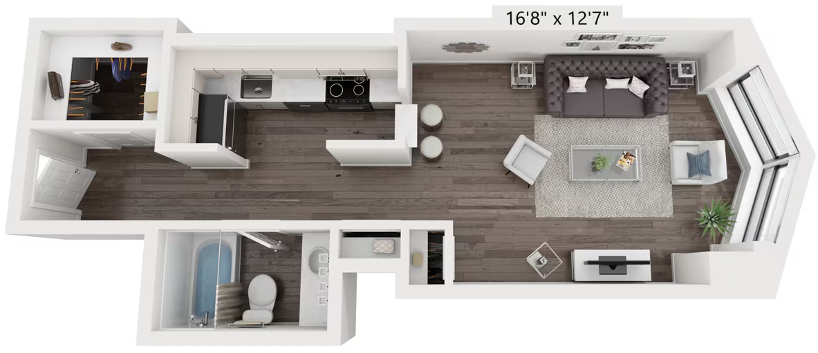 S floor plan