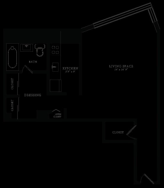 Tier 06 (Studio) floor plan