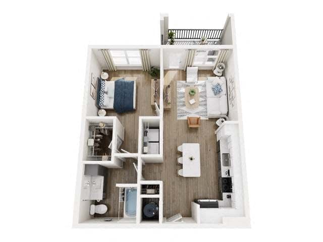A1 floor plan