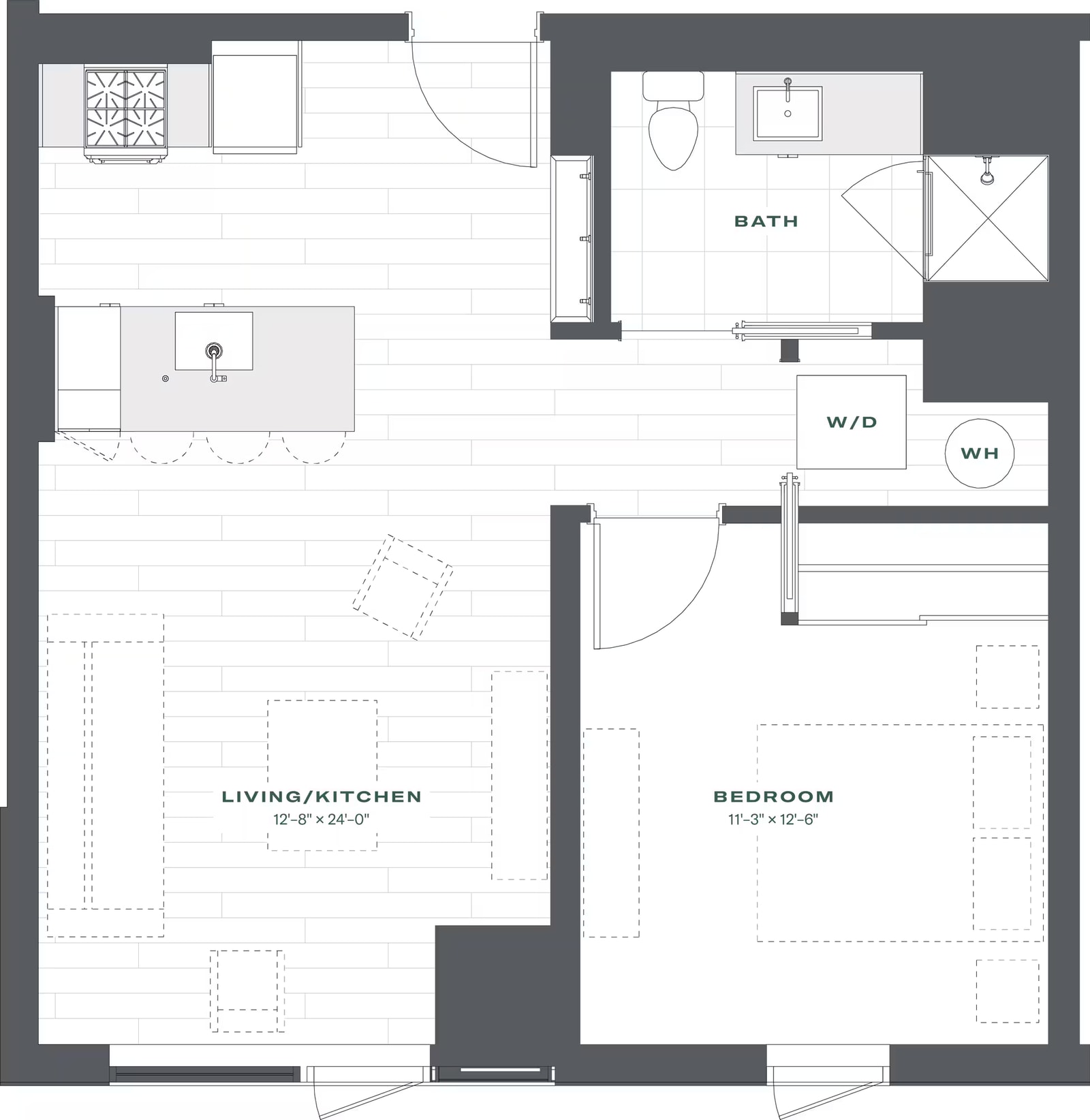 A2 floor plan