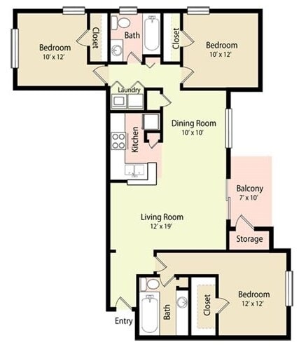 The Chasewood floor plan